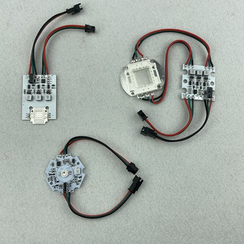 3W/9W/36W high power WS2811 controlled led pixel module;DC12V/12-24V/36W input ► Photo 1/6