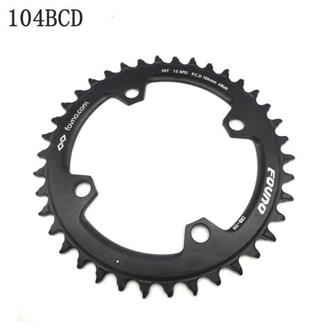 Fovno 104bcd 32/34/36/38 T Eagle Tooth Mountain MTB Bicycle Narrow Tray Wide Chainring forshimano m370 M410 M610 M615 M670 M780 ► Photo 1/6