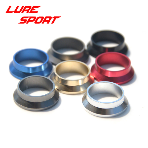 LURESPORT 10pcs Aluminum Space Ring of FUJI Reel Seat SPAR6 wind Check Fishing Rod Building Component Repair rod DIY Accessory ► Photo 1/6