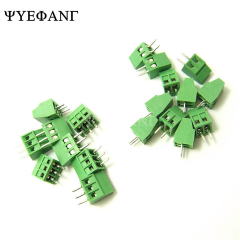 10PCS KF120 2.54mm pcb universal screw terminal blocks connector 2/3 poles Green ► Photo 1/3