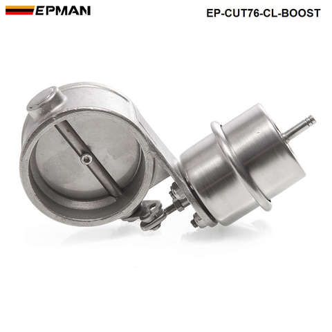 NEW Boost Activated Exhaust Cutout / Dump 76MM CLOSED Style Pressure: about 1 BAR For BMW e90 EP-CUT76-CL-BOOST ► Photo 1/6