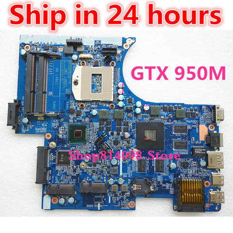 W650SC FOR Hasee K650D W650S K610C K590C Laptop Motherboard 6-71-W65S0-D02 GTX950M 100% Perfect work ► Photo 1/2