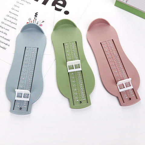 Foot Measure Gauge 3 Colors Baby Kid Foot Ruler Shoes Size Measuring Ruler Shoes Length Growing Foot Fitting Ruler Tool Measures ► Photo 1/6