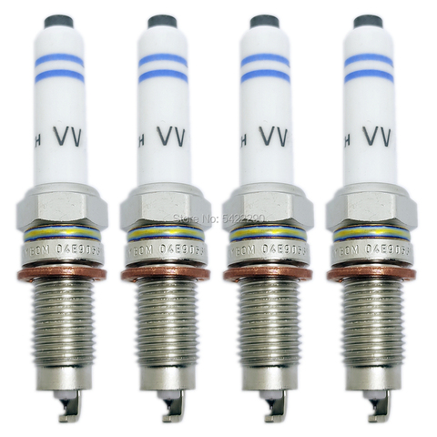 4pcs 04E905612 Spark Plug fit for Audi A1 A3 Q3 fit for VW Volkswagen Beetle Golf Jetta Polo Santana 0241145515 04E 905 612 B C ► Photo 1/5