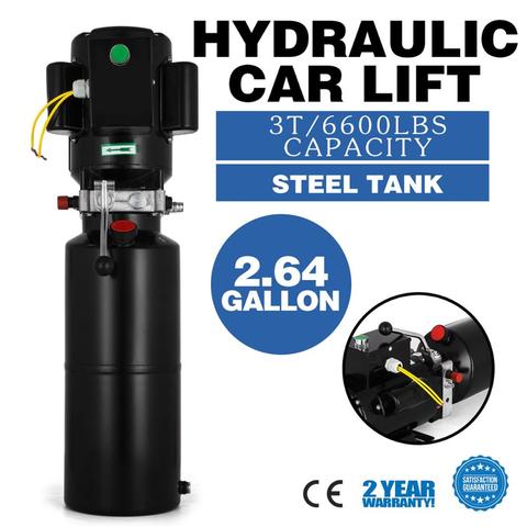 220V CAR LIFT HYDRAULIC POWER UNIT AUTO HYDRAULIC PUMP HEAVY DUTY VEHICLE HOIST ► Photo 1/6