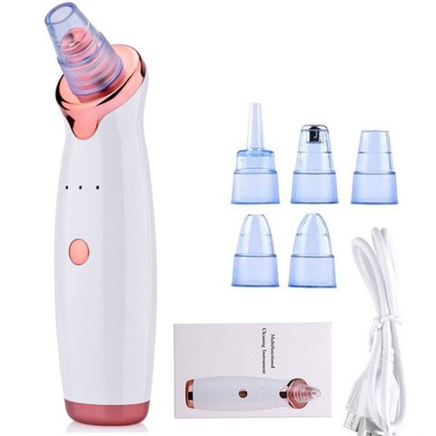 Blackhead Remover Face Deep Pore Cleaner Acne Pimple Removal Vacuum Suction Facial SPA Diamond Beauty Care Tool Skin Care ► Photo 1/6