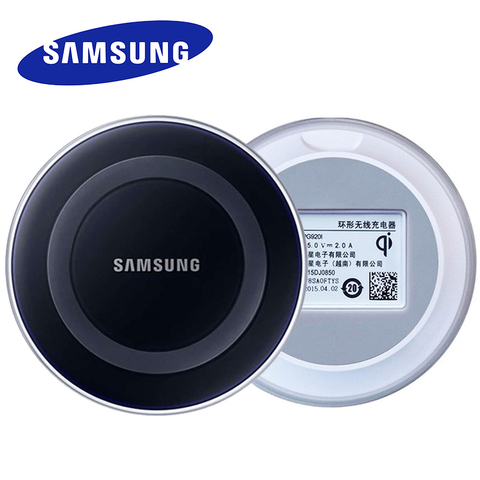 Wireless Charger For Samsung 5v2a Adapter Charger Pad For Iphone 11 8 X XS XR Galaxy S6 S7 EDGE S8 S9 S10 Plus Note 10 10+ Mi9 ► Photo 1/6