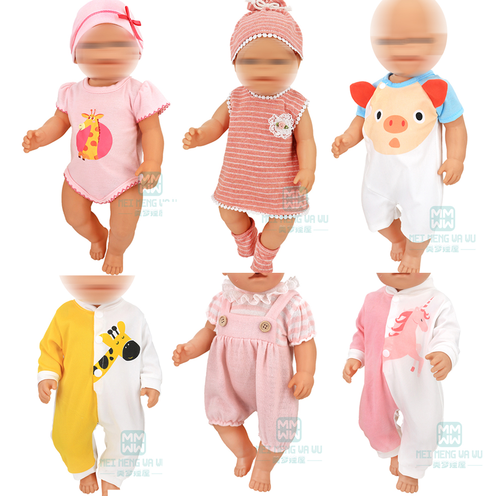 ⭐️BRAND NEW⭐️Clothes To Fit 43cm Baby Born Doll Jump Suit 