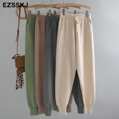 Women Winter Thick Lambskin Cashmere Pants Warm Female Casual Cotton Pants  Loose Harlan Long Trousers Plus Size S-5XL 3XL 4XL