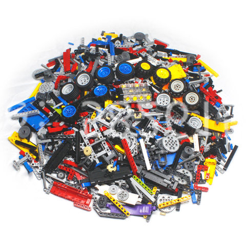 500Grams Random Bulk Parts Model Creative Technic Building Block Parts Set MOC Pieces Accessories Robot Car Bricks Toy Boys Gift ► Photo 1/6