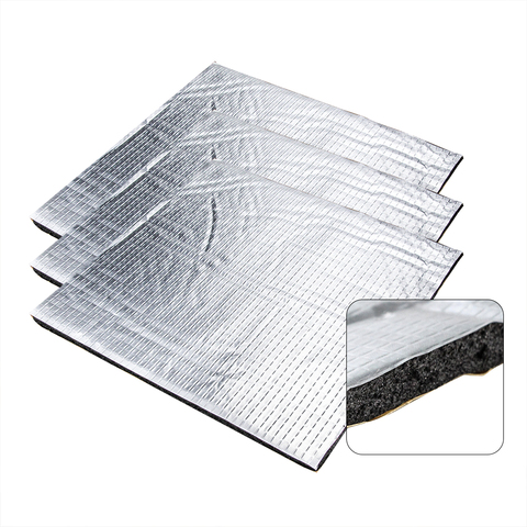 Heat Insulation Cotton 145/200/220/235/300mm Foil Self-adhesive Insulation Cotton 3D Printer Heating Bed Sticker ► Photo 1/3