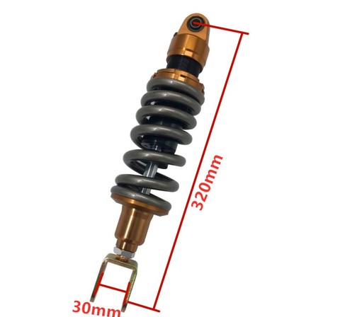 12mm spring 260mm/280mm/300mm/320mm/340mm/360mm/380mm/400mm Fork 30mm Motorcycle Shock Absorber for Honda Yamaha Suzuki KTM ATV ► Photo 1/6