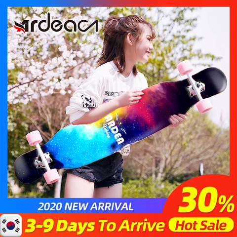 ADREA skateboard longboard adult Children girl 107cm/42in skate aluminium  truck maple deck patins grip tape Russina Maple wood - Price history &  Review, AliExpress Seller - Ardeacn Official Store