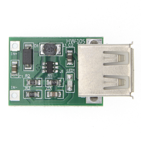5PCS DC 3V to 5V USB Output charger step up Power Module Mini DC-DC Boost Converter ► Photo 1/6