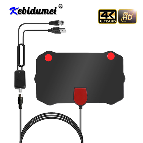 Kebidumei 1080P Indoor Digital TV Antenna HD HDTV Antena DVB-T/T2 DVB T/T2 DVBT2 Cable TV Antena UHF VHF DTV Antennas Aerial ► Photo 1/6