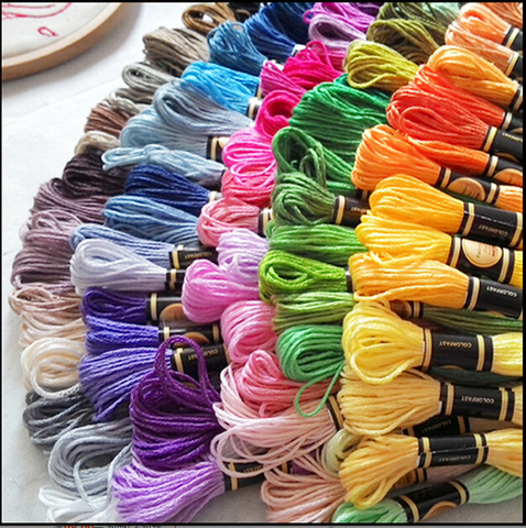 100 pcs CXC thread Embroidery Thread Floss Yarn ► Photo 1/1