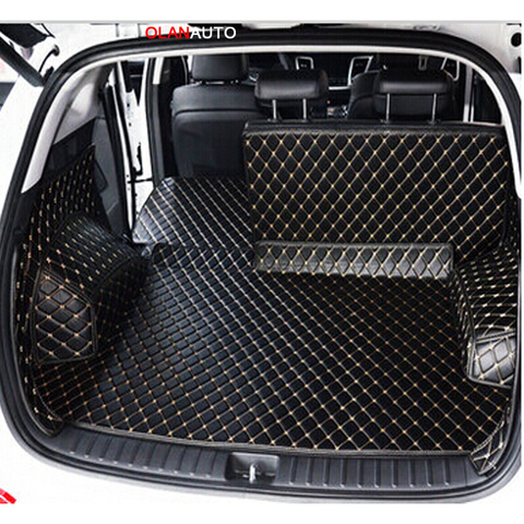 Good quality Special trunk mats for Hyundai Creta 2022-2014 waterproof boot carpets cargo liner for Creta 2016 styling ► Photo 1/6