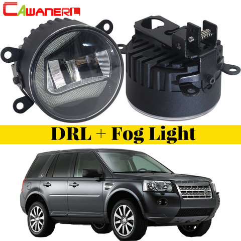 Cawanerl For Land Rover Freelander 2 LR2 FA_ Closed Off-Road Vehicle 2006-2014 Car LED Fog Light DRL Daytime Running Lamp 1 Pair ► Photo 1/6