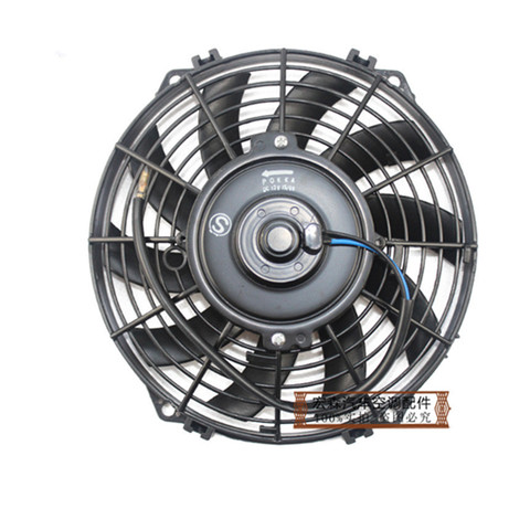 Automobile air conditioner cooling fan,8,9,10,12,14 inches, 80W 12V/24V,A/C Electronic fan 8、9、10、12、14 inch ► Photo 1/1