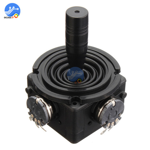 JH-D202X-R2 2-Axis Electric Joystick Reset Potentiometer 5K Ohm 2D Monitor Keyboard Controller ► Photo 1/6