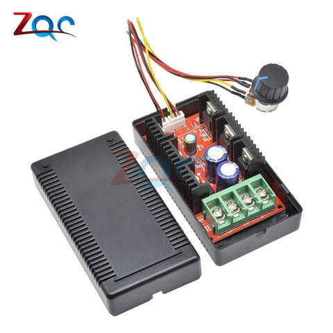 DC 12V 24V 48V 2000W 10-50V MAX  40A DC Motor Speed Controller PWM HHO RC Fan Governor Car Regulator Power Control Switch ► Photo 1/6