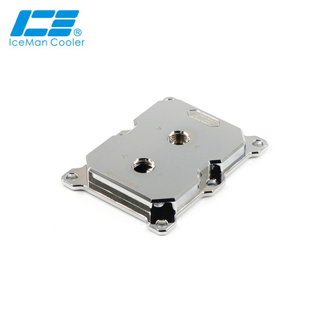 IceManCooler Intel LGA3647 CPU Full Copper Water Block ,Narrow Square Type ,LGA 3647 Processor WaterCooling Block ► Photo 1/3