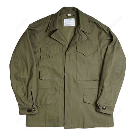 ww2 US army  green outdoor  M43 jacket Windbreaker uniform Pure cotton  Coat new style coach ► Photo 1/5