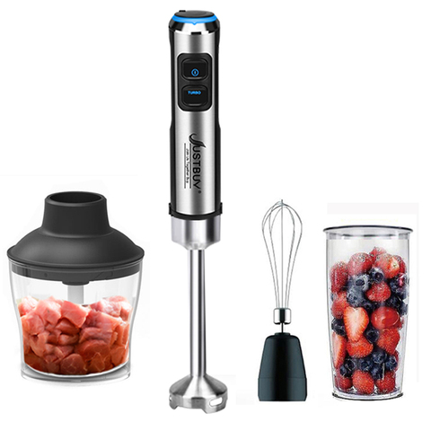 4 in 1 1500W Electric Stick hand Blender mixer Hand Immersion Egg Whisk Mixer Juicer Meat Grinder Food Processor ► Photo 1/6