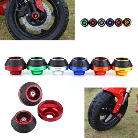 Wheel Colorful Protector Motorcycle Crash Protect Motocross Crash Pad Wheel Frame Slider Moto ► Photo 1/6