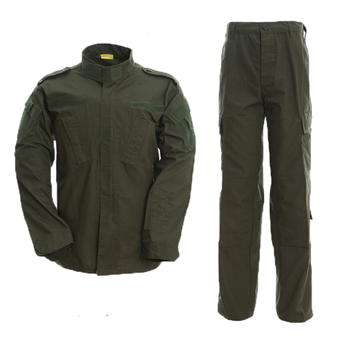 U.S Army BDU German Camouflage suit Tactical Military combat Airsoft uniform -jacket + pants men medical clothing set ► Photo 1/6