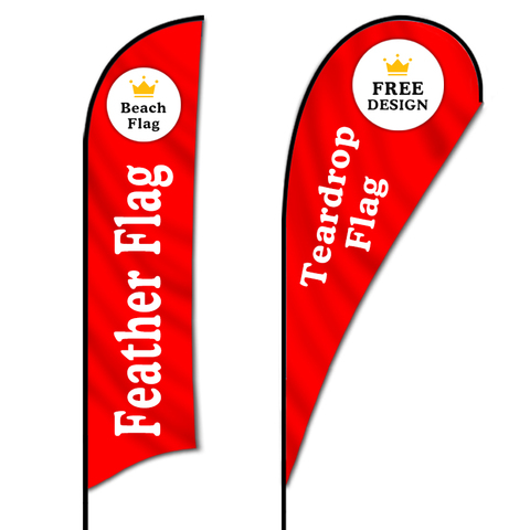 Beach Flag Feather Teardrop Flags And Banners Custom Graphic Printed Advertising Promotion Celebration Outdoor Sport Club using ► Photo 1/6