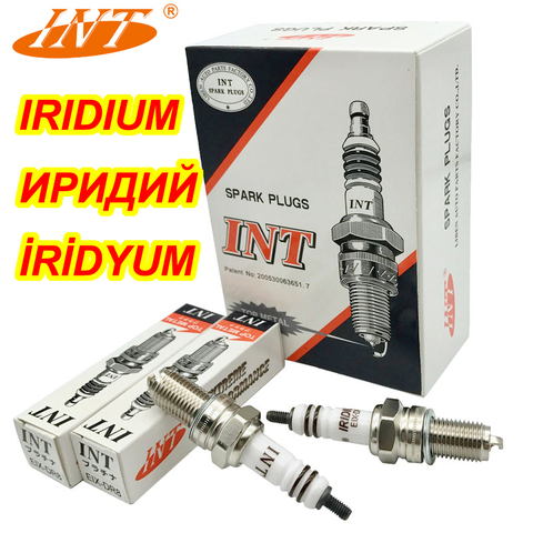 10PCS/LOT IRIDIUM MOTORCYCLE spark plug EIX-DR8 for DPR8EIX-9 DPR8EA-9 DR8EIX DR8EA DR8EGP IX24 IX24B X24ESRZ-U X24ESZU9 R6G A6G ► Photo 1/6