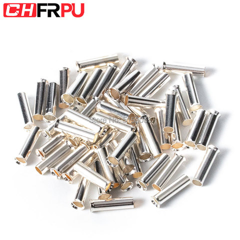 100PCS 0.5mm2-16mm2 22-10 AWG Non-Insulated Wire Connector Ferrules Electrical Cable Terminal Copper Bare Tinned Crimp Terminal ► Photo 1/1