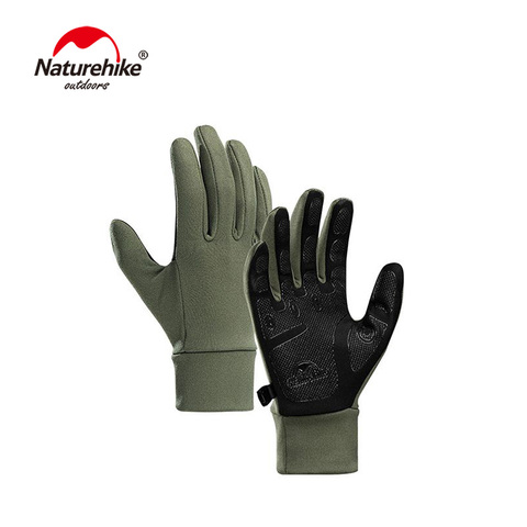Naturehike Touch Screen Anti-skid Gloves Mountaineering Cycling Hiking Non-Slip Portable Gloves NH20FS032 ► Photo 1/6