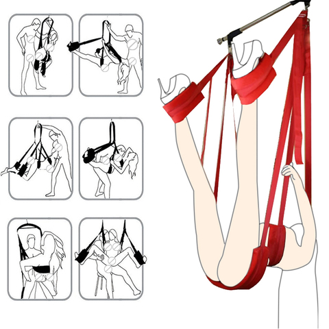 Adult Games Sexo BDSM Bondage Set Sex Swing Toys For Women Couples Slave Erotic Sex Prostate Sexual Harness Women Sex Game Shop ► Photo 1/6