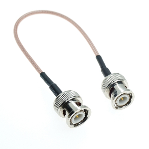 BNC Male to BNC Male 50-Ohm RG316 Coax Low Loss Jumper Pigtail  RF Cable ► Photo 1/1