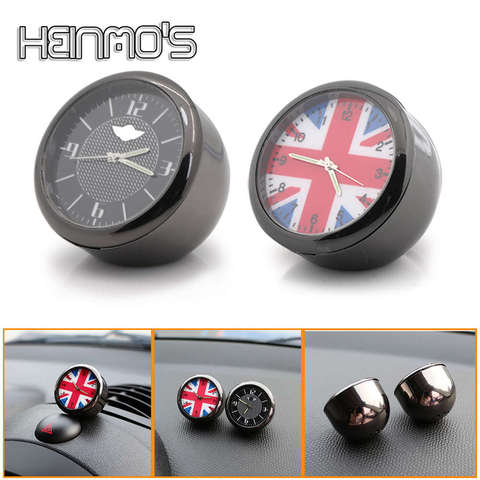 Car Decoration Electronic Quartz Watch Clock For MINI COOPER S ONE JCW Countryman Clubman R50 R53 R55 R56 R60 F54 F55 F56 F60 ► Photo 1/6