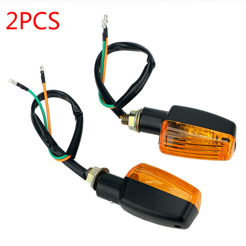 1 Pair Motorcycle Flasher Blub Turn Signal Lamp Universal DC 12V Motorbike Indicator Light Amber Blinker Bulb 8W ► Photo 1/6