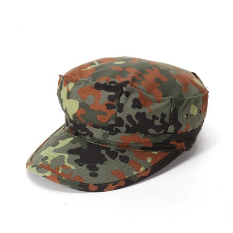 Tactical Airsoft Flecktarn Camouflage Cap Men US German Soldiers Combat Army Baseball Cap Unisex Flat Hats for Hunting Paintball ► Photo 1/6