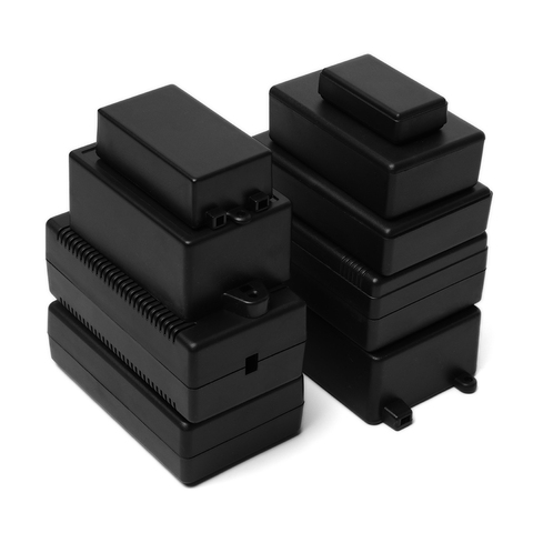 1/2pcs Waterproof Black Housing Instrument Case ABS Plastic Project Box Storage Case Enclosure Boxes Electronic Supplies ► Photo 1/6