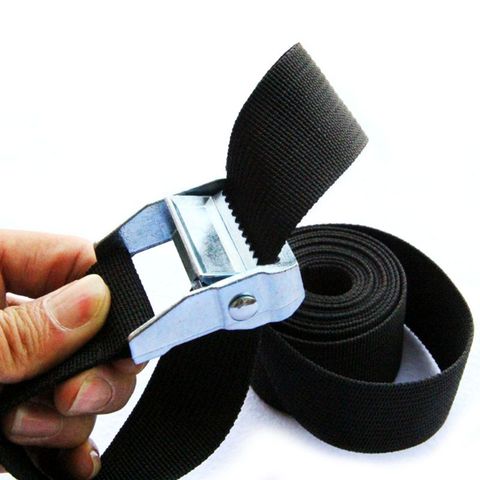 2022 New 1M Buckle Tie-Down Belt Cargo Straps For Car Motorcycle Bike With Metal Buckle Tow Rope Strong Ratchet Belt ► Photo 1/6