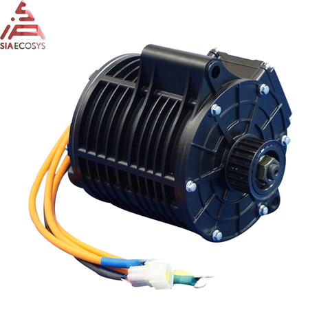 QS 138 3kW 72V80KPH Mid drive motor with new appearance belt design ► Photo 1/3