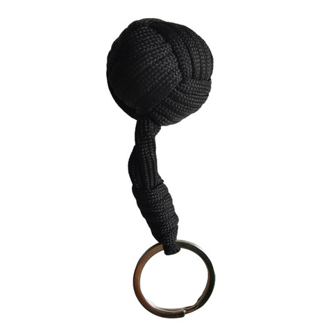 Self Defense Keychain Outdoor Camping Black Monkey Stainless Fist Steel Ball Defensa Personal Protection Survival Tool ► Photo 1/6