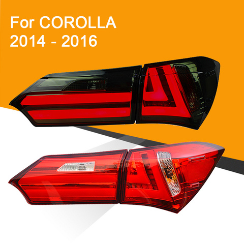 LED Tail Light for Toyota Corolla 2014 2015 2016 Left and Right side LED Tail Lamp Running Light Reverse Lamp ► Photo 1/6