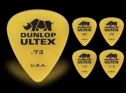 Dunlop Ultex Standard Guitar Pick Plectrum Mediator 0.6mm-1.14mm ► Photo 1/1