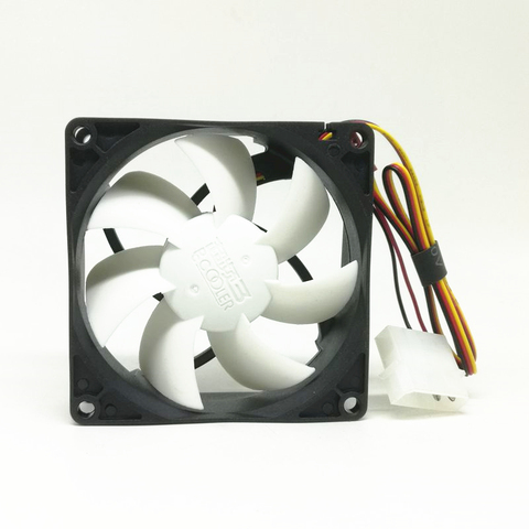 New Hydro bearing  DC12V Silent 80MM  8025 80*80*25MM 8*8*2.5CM  chassis fan  Computer case fan 3pin and 4D ► Photo 1/4