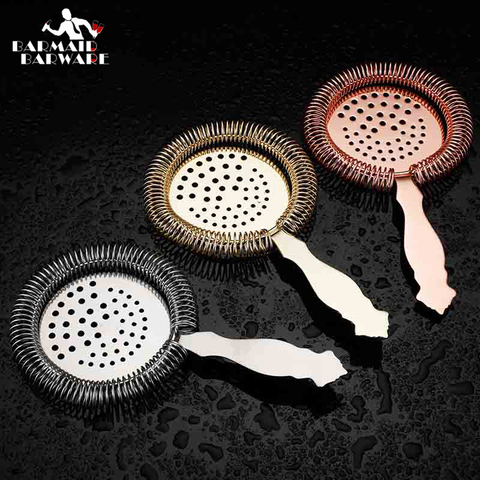 Bar Cocktail Strainer Ice Strainer Wire Mixed Drink Stainless Steel Bartender ► Photo 1/6