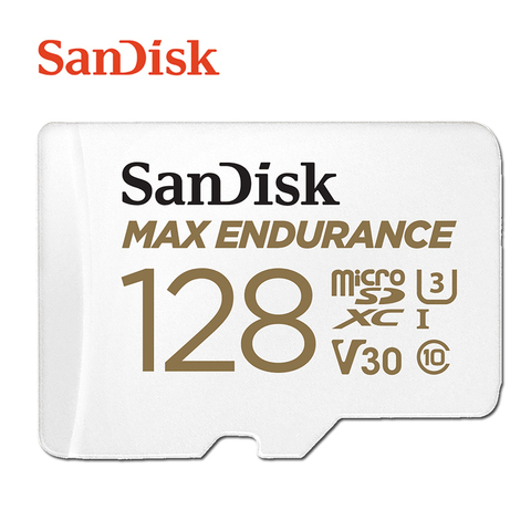 SanDisk MAX ENDURANCE microSD Memory Card 256GB 128GB 64GB 32GB Record in Full HD or 4K for action cameras or drones ► Photo 1/6