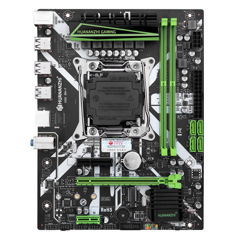 HUANANZHI X99 motherboard slot LGA2011-3 USB3.0 NVME M.2 SSD support DDR4 REG ECC memory and Xeon E5 V3 V4 processor ► Photo 1/4