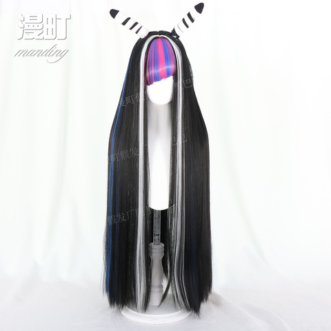 Star track house projectile on breaking 2 projectile round dance Mioda Ibuki long straight hair COS anime wig ► Photo 1/1